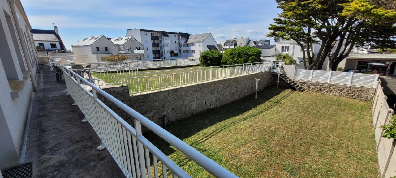 T3 “Groix“- 50 M De La Plage De Fort Bloque/Ploemeur Exteriör bild