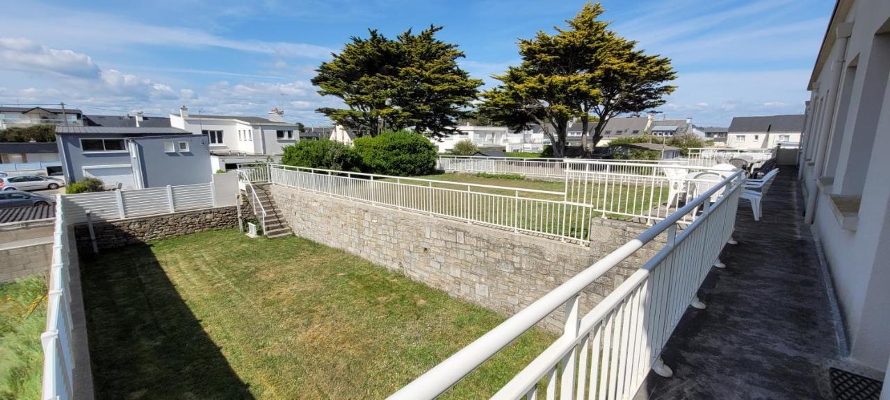 T3 “Groix“- 50 M De La Plage De Fort Bloque/Ploemeur Exteriör bild